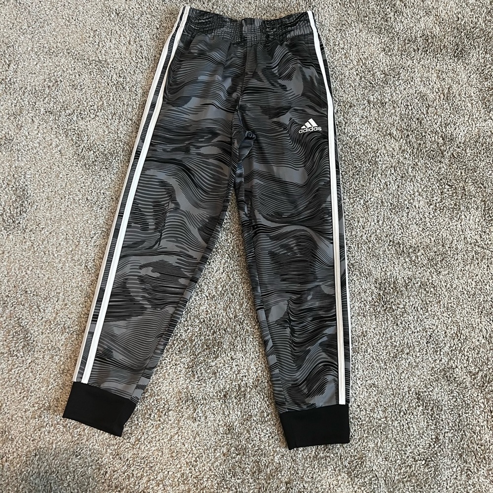 Boys Adidas pants and Andy&Evan t shirt